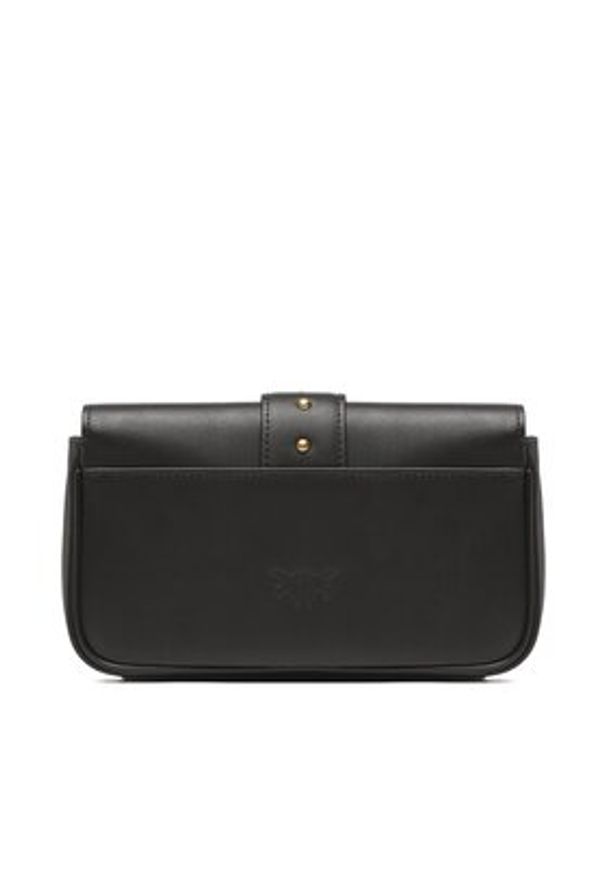 Pinko Torebka Love One Pocket C PE 23 PLTT 100061 A0F1 Czarny. Kolor: czarny. Materiał: skórzane
