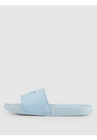 4f - 4F Klapki damskie - niebieskie 37. Okazja: na co dzień, na plażę. Kolor: niebieski. Materiał: guma. Sezon: lato. Styl: casual #1