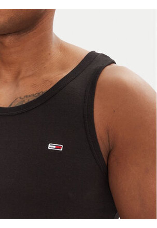 Tommy Jeans Komplet tank topów DM0DM20769 Kolorowy Slim Fit. Materiał: bawełna. Wzór: kolorowy