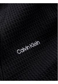 Calvin Klein Underwear Szlafrok 000NM2497E Czarny. Kolor: czarny. Materiał: bawełna