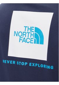 The North Face T-Shirt Redbox NF0A87NP Granatowy Regular Fit. Kolor: niebieski. Materiał: bawełna #5