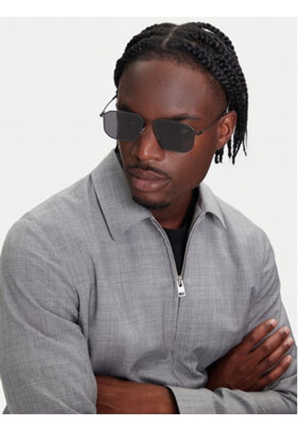 Emporio Armani Okulary przeciwsłoneczne 0EA2165D 300187 Czarny. Kolor: czarny