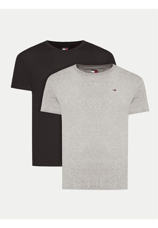 Tommy Jeans Komplet t-shirtów DM0DM20687 Kolorowy Slim Fit. Materiał: bawełna. Wzór: kolorowy