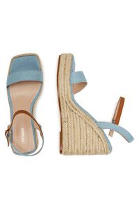 DeeZee Espadryle LWSB42-2 Niebieski. Kolor: niebieski. Materiał: materiał #5