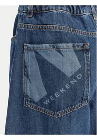 Weekend Max Mara Jeansy Vortice 2615181011 Granatowy Wide Leg. Kolor: niebieski #6