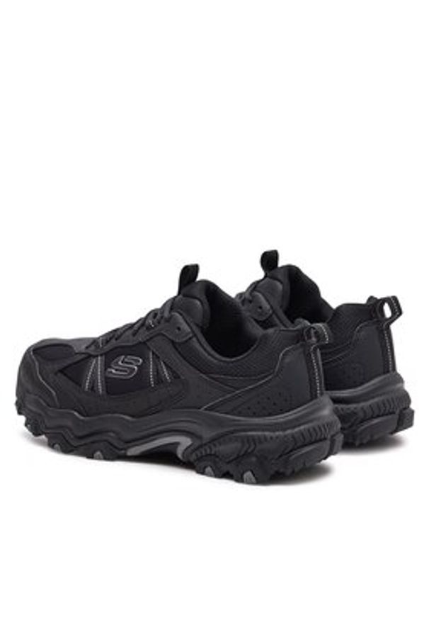 skechers - Skechers Trekkingi Stamina At 237527 Czarny. Kolor: czarny. Materiał: mesh, materiał. Sport: turystyka piesza