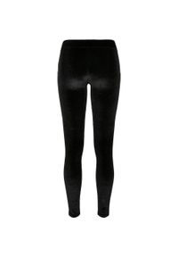 Urban Classics - Legginsy Damskie Tech Velvet Mesh. Kolor: czarny. Materiał: mesh