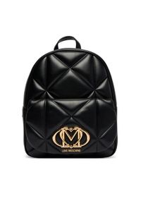 Love Moschino - LOVE MOSCHINO Plecak JC4037PP1OLC0000 Czarny. Kolor: czarny. Materiał: skóra #1