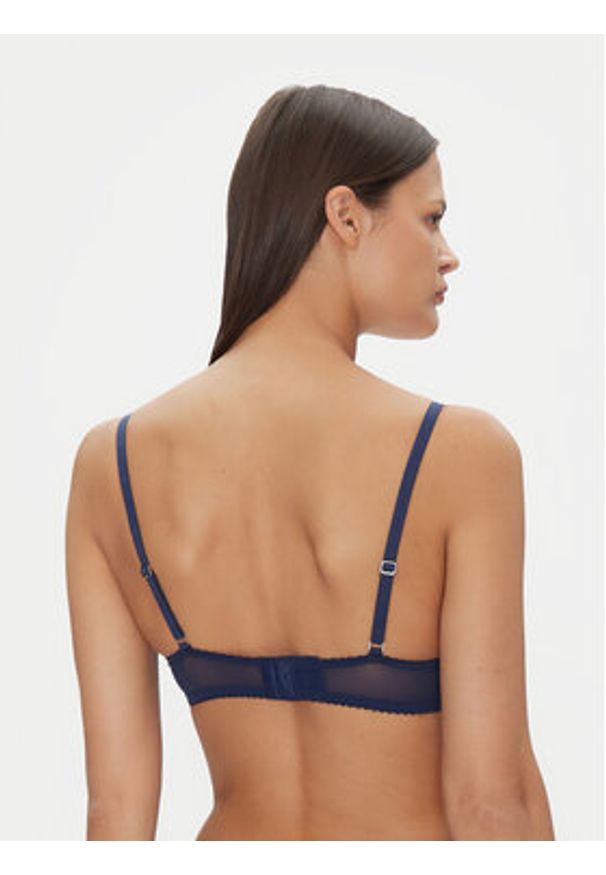 Polo Ralph Lauren Biustonosz z fiszbiną 4P0210 Granatowy. Kolor: niebieski. Materiał: syntetyk