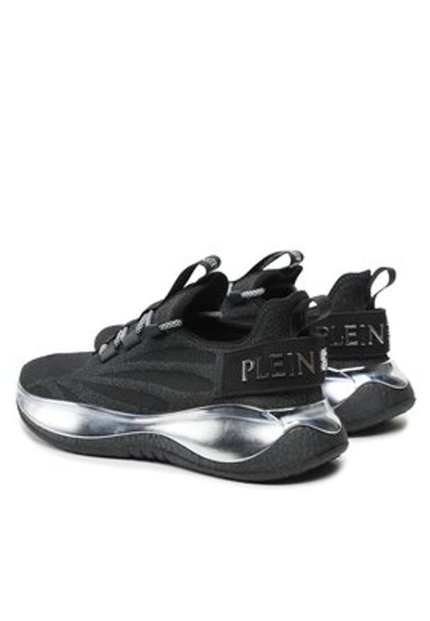 Plein Sport Sneakersy The Iron Tiger Gen.X.02 SACS USC0429 STE003N Czarny. Kolor: czarny. Materiał: materiał