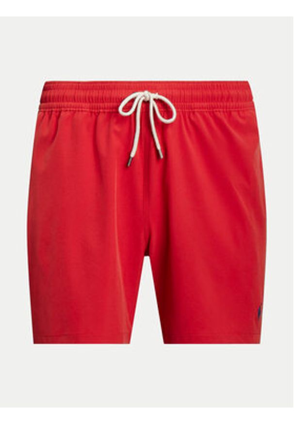 Polo Ralph Lauren Szorty kąpielowe 710907255005 Czerwony Classic Fit. Kolor: czerwony. Materiał: bawełna