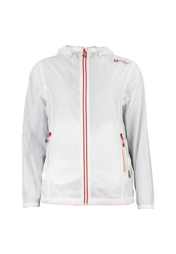 PEAK MOUNTAIN - Dziewczęca kurtka narciarska Peak Mountain Garanew. Kolor: biały. Sezon: zima. Sport: narciarstwo