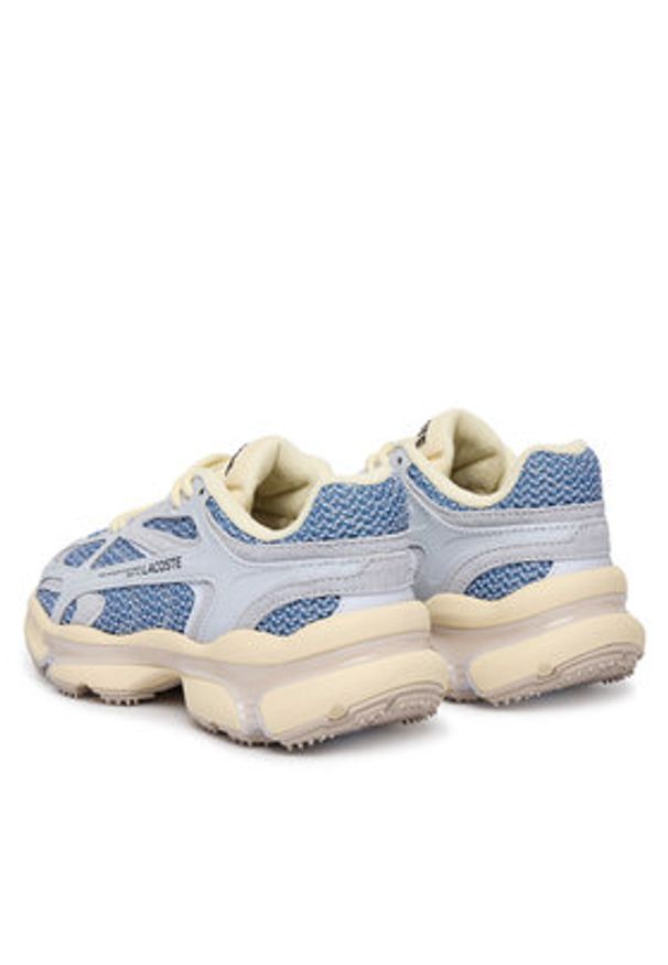 Lacoste Sneakersy L003 2K24 51SFA0068 Niebieski. Kolor: niebieski. Materiał: materiał