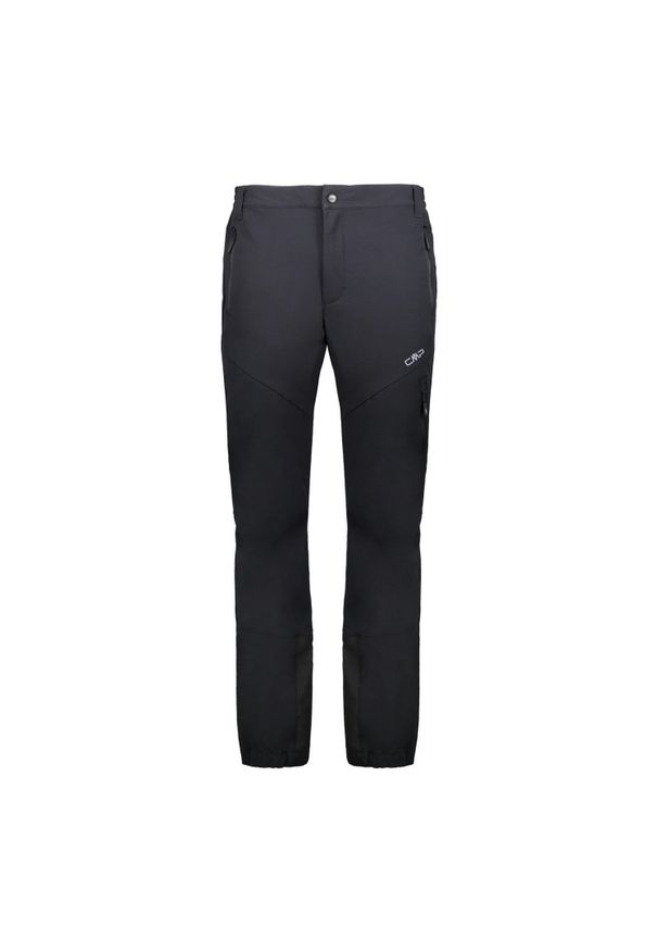 Spodnie softshell męskie CMP Migel Pant. Kolor: czarny. Materiał: softshell