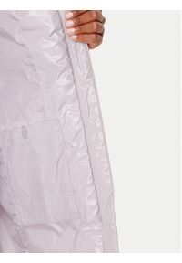 Calvin Klein Płaszcz zimowy LV044D543G Szary Slim Fit. Kolor: szary. Materiał: syntetyk. Sezon: zima