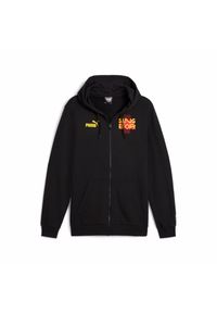 Puma - Bluza z kapturem RC Lens Culture 2024/25. Typ kołnierza: kaptur. Kolor: czarny. Materiał: bawełna. Sport: piłka nożna #1