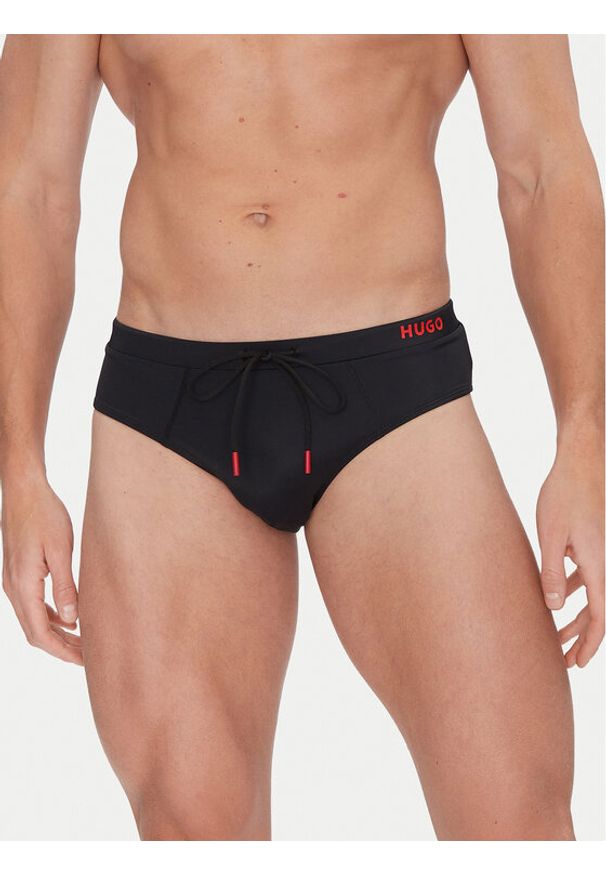 Hugo - HUGO Kąpielówki Laguna 50540072 Czarny. Kolor: czarny. Materiał: syntetyk