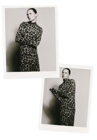 Reserved - Sukienka maxi w panterkę - wielobarwny. Materiał: wiskoza. Wzór: motyw zwierzęcy. Długość: maxi #1