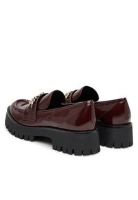 Guess Loafersy FLPALR ELE14 Bordowy. Kolor: czerwony. Materiał: skóra #6