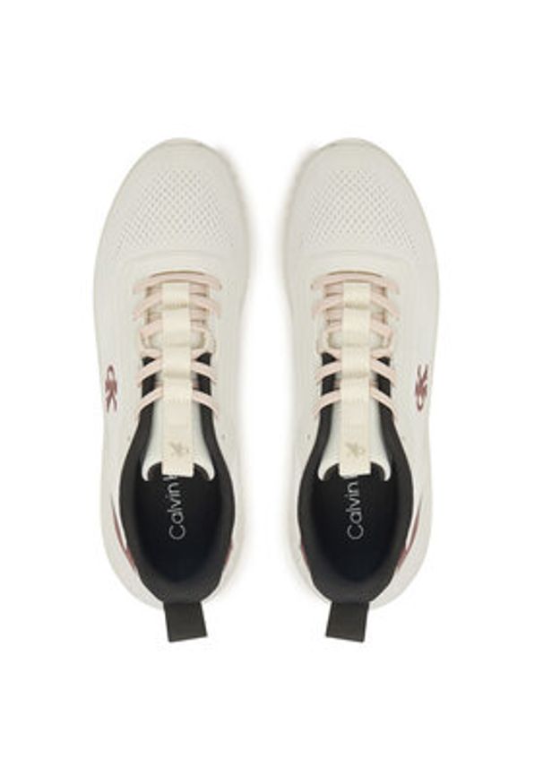 Calvin Klein Jeans Sneakersy Eva Runner Drawstring Mix Mg YW0YW01992 Biały. Kolor: biały. Materiał: materiał