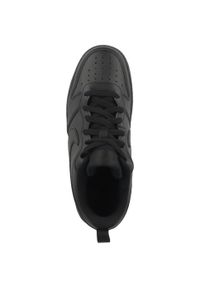 Buty do chodzenia dla dzieci Nike Court Borough Low 2 GS. Zapięcie: sznurówki. Kolor: czarny. Materiał: skóra, syntetyk, materiał, tkanina. Szerokość cholewki: normalna. Model: Nike Court. Sport: turystyka piesza #2