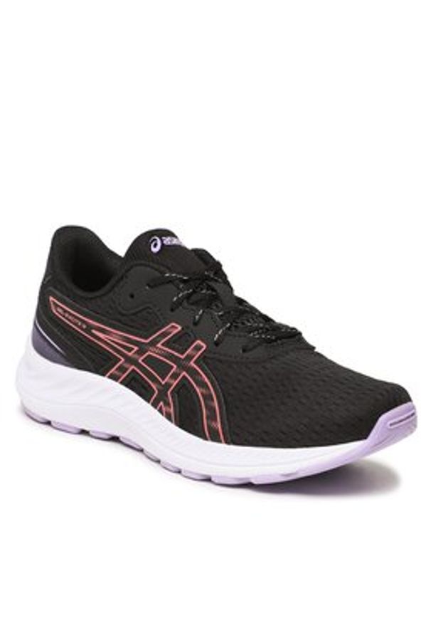 Asics Buty do biegania Gel-Excite 9 GS 1014A231 Czarny. Kolor: czarny. Materiał: materiał
