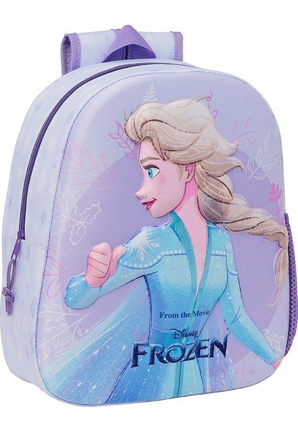 Plecak turystyczny Safta PLECAK przedszkolny dziecięcy 3D Kraina Lodu FROZEN II ELSA. Wzór: motyw z bajki