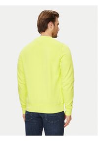 TOMMY HILFIGER - Tommy Hilfiger Bluza Logo MW0MW11596 Żółty Regular Fit. Kolor: żółty. Materiał: bawełna, syntetyk #3