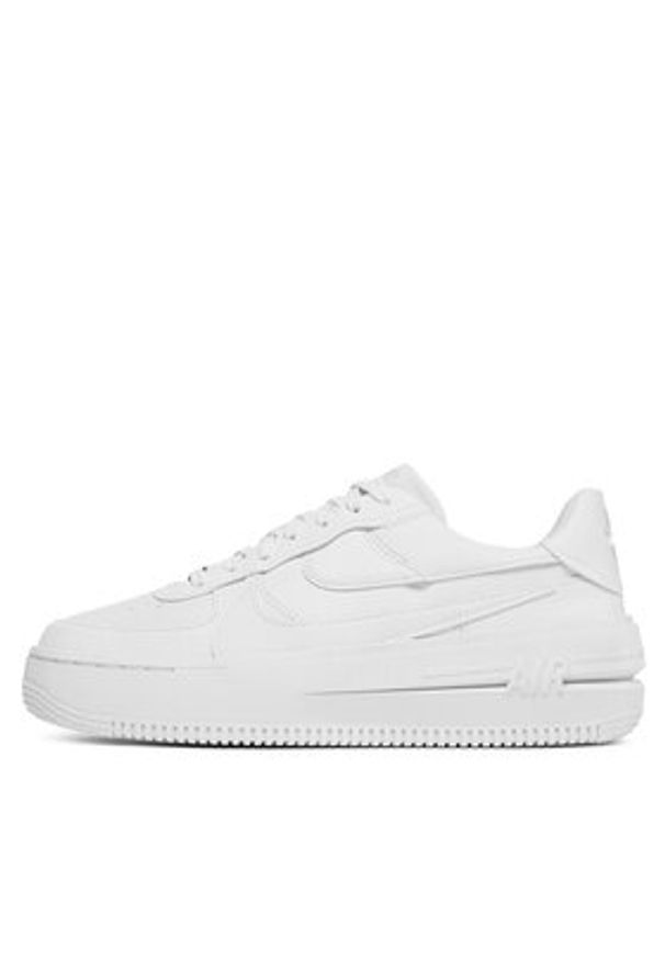 Nike Sneakersy Air Force 1 DJ9946 100 Biały. Kolor: biały. Materiał: skóra. Model: Nike Air Force