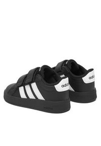 Adidas - adidas Sneakersy Grand Court 3.0 KJ4371 Czarny. Kolor: czarny. Materiał: skóra #7