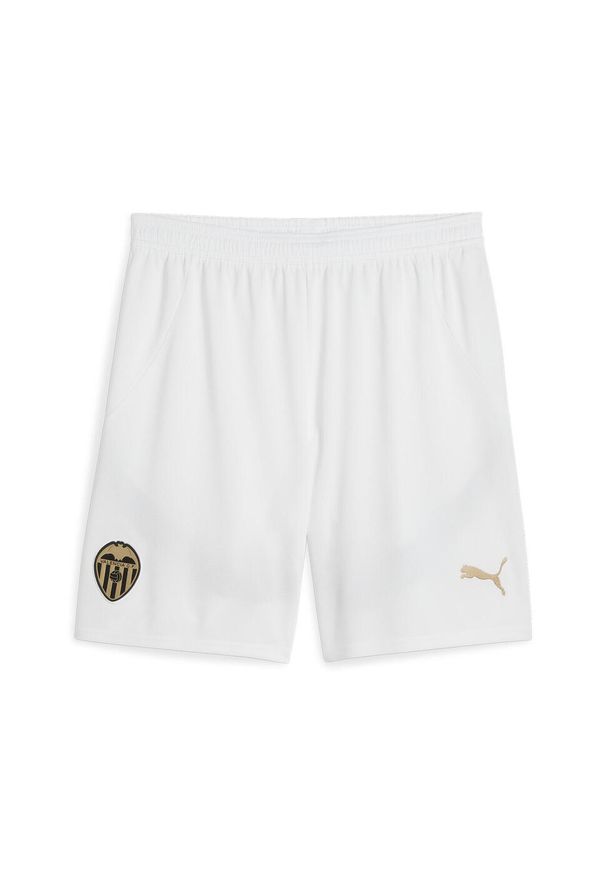 Puma - Męskie szorty Valencia CF 24/25 PUMA White Black. Kolor: biały, wielokolorowy, czarny. Sport: piłka nożna