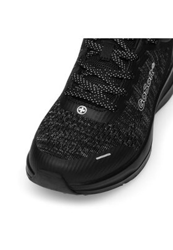 Go Soft Sneakersy WP-123 Czarny. Kolor: czarny. Materiał: materiał