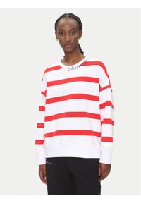 EA7 Emporio Armani Bluza 7W000163 AF12951 F5016 Biały Regular Fit. Kolor: biały. Materiał: bawełna #1