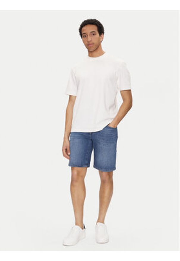JOOP! Szorty jeansowe 30043025 Granatowy Modern Fit. Kolor: niebieski. Materiał: bawełna