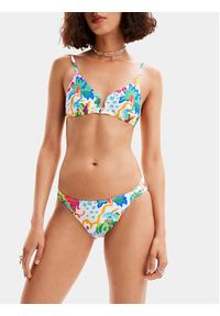 Desigual Dół od bikini Jungle 24SWMK11 Kolorowy. Materiał: syntetyk. Wzór: kolorowy