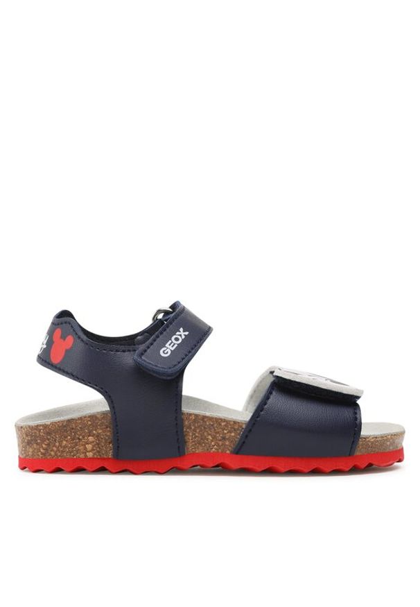 Geox Sandały B Sandal Chalki Boy B152QC000BCC4084 S Granatowy. Kolor: niebieski