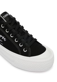 Karl Lagerfeld - KARL LAGERFELD Trampki Kampus Max V KL60516 Czarny. Kolor: czarny. Materiał: materiał #2