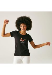 Regatta - Filandra VIII damska koszulka. Kolor: wielokolorowy, brązowy, zielony. Sport: turystyka piesza #1