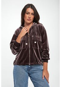 Liu Jo - Bluza damska welurowa LIU JO. Materiał: welur #1