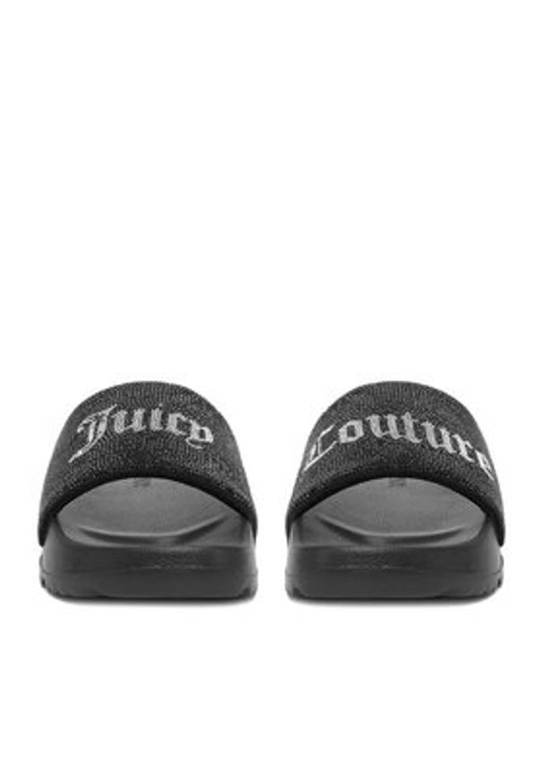 Juicy Couture Klapki PJC4 Czarny. Kolor: czarny. Materiał: materiał