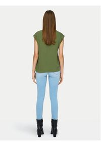 only - ONLY Bluzka Jasmina 15252241 Zielony Regular Fit. Kolor: zielony. Materiał: wiskoza #4