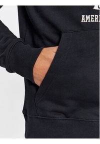 GANT - Gant Bluza Crest Hoodie 2006069 Czarny Relaxed Fit. Kolor: czarny. Materiał: bawełna #3
