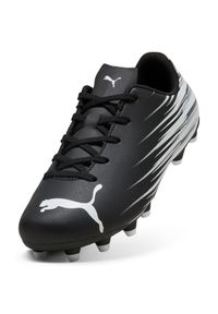Puma - Korki PUMA ATTACANTO II FG/AG Jr Black. Materiał: guma, syntetyk. Szerokość cholewki: normalna. Wzór: nadruk. Sport: piłka nożna