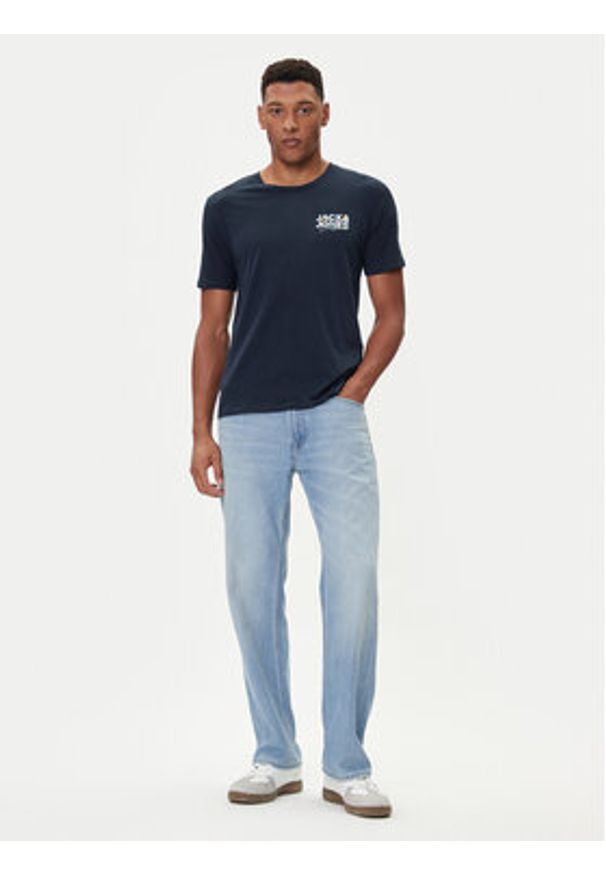 Jack & Jones Komplet t-shirtów Geplas 12288304 Kolorowy Regular Fit. Materiał: bawełna. Wzór: kolorowy