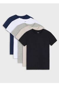 Sinsay - Koszulki basic 5 pack - wielobarwny