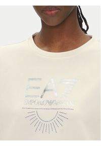 EA7 Emporio Armani Dres 7W000487 AF12501 M1024 Écru Regular Fit. Materiał: syntetyk