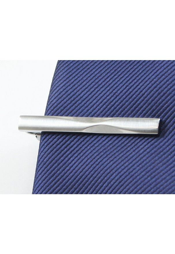 Alties - Elegancka Spinka do Krawata (5cm) - ALTIES - Srebrna. Kolor: srebrny