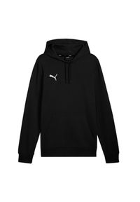 Puma - Męska Bluza Z Kapturem Team Goal Casual. Typ kołnierza: kaptur. Kolor: czarny