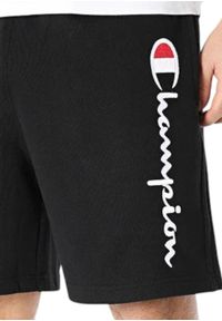 Champion - Spodenki męskie Chamapion. Kolor: czarny. Długość: krótkie. Sezon: lato