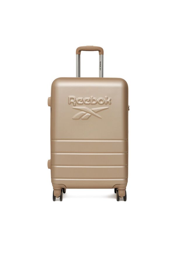 Walizka średnia Reebok. Kolor: beżowy